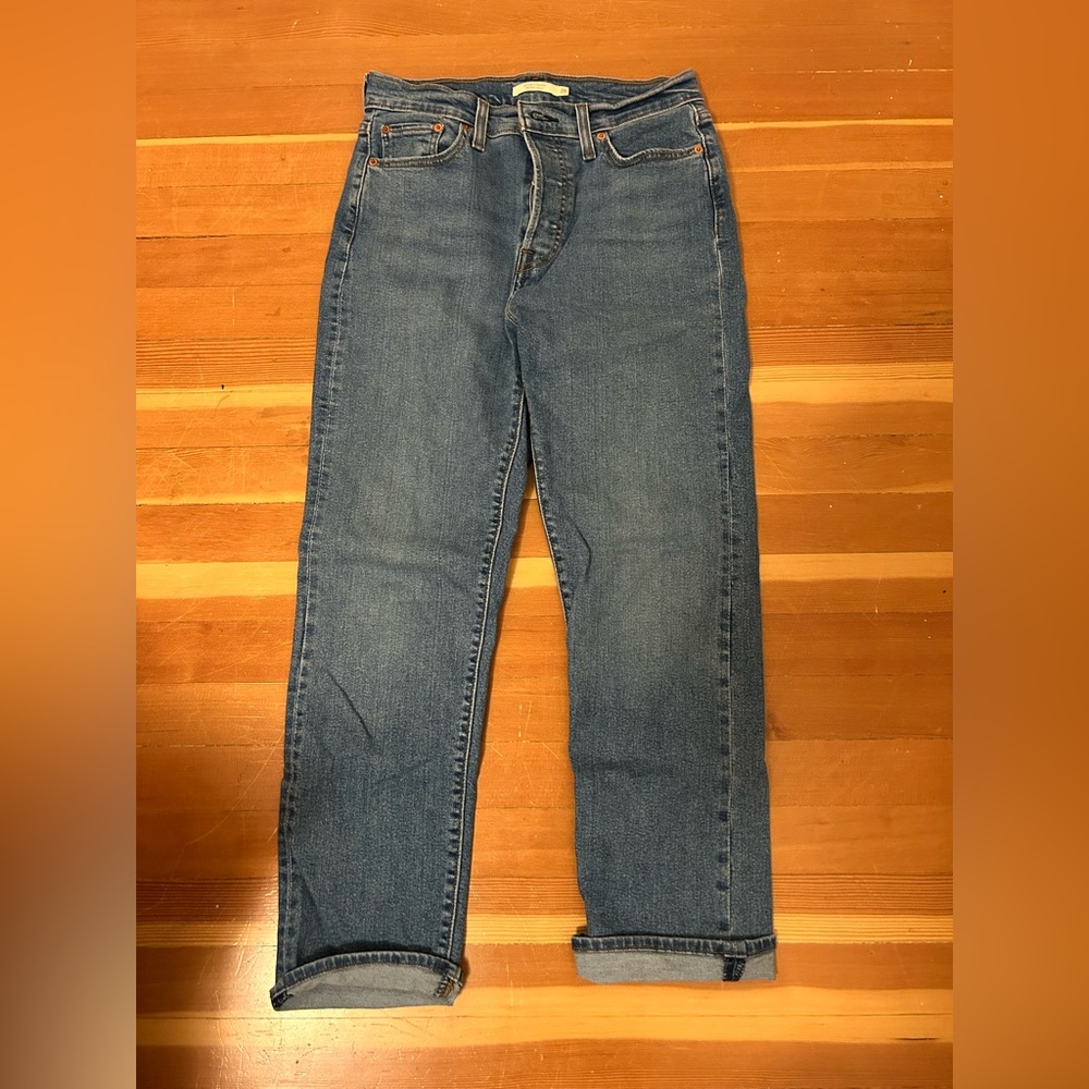 Levi’s “Wedgie Straight” Jeans